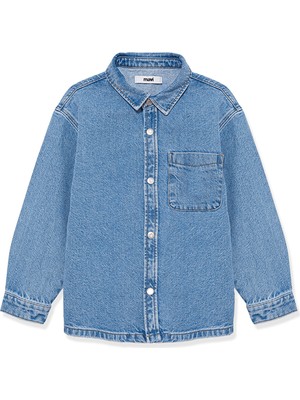 Mavi Bobbo 90lar Indigo Mavisi Jean Gömlek 6210000-86709