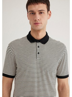 Mavi Mavi Black Çizgili Polo Tişört 0611843-70055