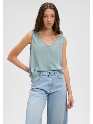 Kolsuz Yeşil BLUZ1210738-71775