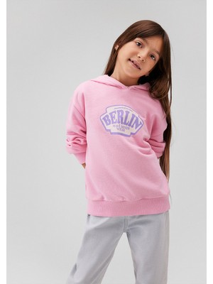 Berlin Baskılı Pembe Sweatshirt7S10061-71027