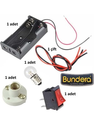Bundera Elektrik Devresi Deney Seti Kutulu