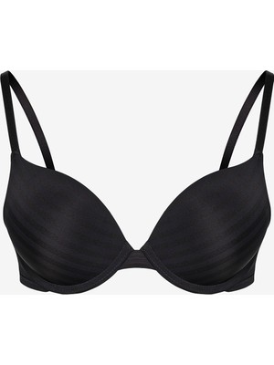 Penti Intense Extra Push Up Essentials Siyah Sütyen