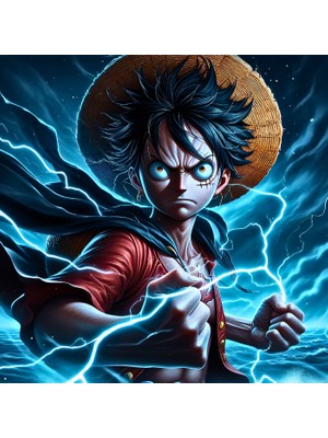 Ti Play Anime Poster Character One Piece 190 35x35 Cm Karton Çerçevesiz