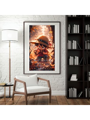 Ti Play Anime Poster Character One Piece 70 28x50 Cm Karton Çerçevesiz