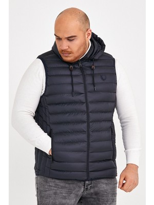 Danger Erkek Battal Şişme Yelek Lacivert - 123DNGR