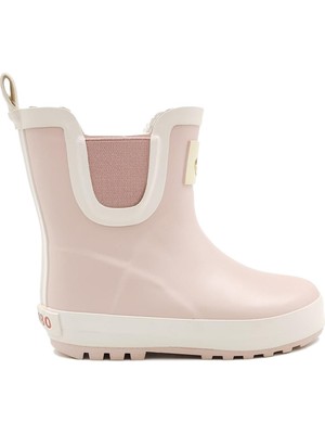 Haribo Kids Pembe Ankle Fur Rain Çizme Kız Çocuk Düz Topuklu Su Geçirmez Özellik