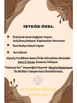 Sunshine 925 Ayar Rodyum Kaplamalı  Zirkon Taşlı ve Mineli,dönen Balık Modeli Tasarım Gümüş Kolye