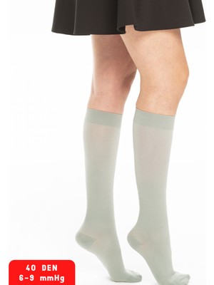 2011 Varicease Glamour 40 Den Diz Altı Kapalı Burun Destek Çorabı 6 - 9 Mmhg Basınç