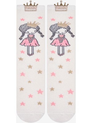 Kız Çocuk Princess Pantolon Çorabı
