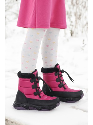 Kiko Kids Alison Bağcıklı Kız Çocuk Kar Botu