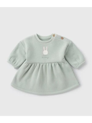 Seabubbles Tavşanlı Kışlık Kız Bebek Elbise