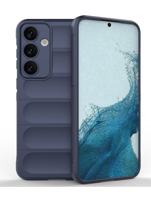 Adige Samsung Galaxy S24 Fe Kılıf Optimum Silikon + Ekran Koruyucu