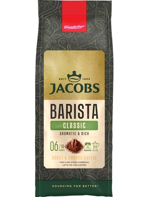 Jacobs Barista Classic 200gr Filtre Kahve Taze Çekilmiş Aromatik ve Zengin Lezzet