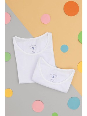 U.S. Polo Kız Çocuk Basic Kalın Askılı Atlet 1673 Beyaz Nefes Alabilir Özellikte