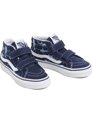 Vans Uy Sk8 Mid Reissue V Çocuk Günlük Ayakkabı VN00018TBER1 Renkli