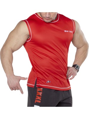 Kolsuz Spor T-Shirt Gym Atleti Sam 2732