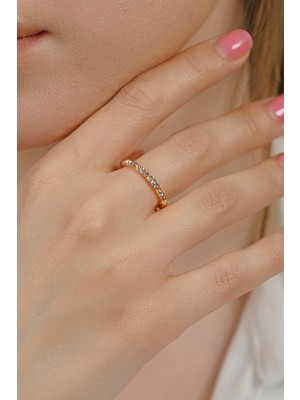 Altın Kesesi Kadın Sarı 14 Ayar Altın Dorika Toplu Yüzük