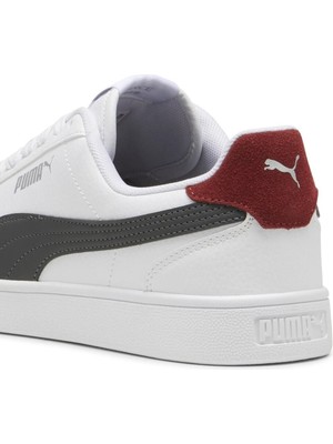 Puma Puma Shuffle Beyaz-Gri Erkek Günlük Ayakkabı