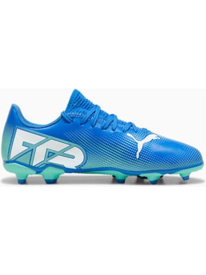 Mavi Puma Future 7 Play Fg/ag Jr Çocuk Krampon Esnek Yapı ile Güvenli Oyun Deneyimi