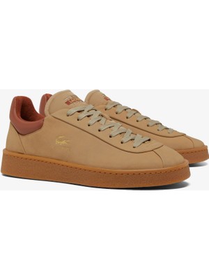 Lacoste Baseshot Premium Erkek Bej Sneaker 748SMA0007T Aaf