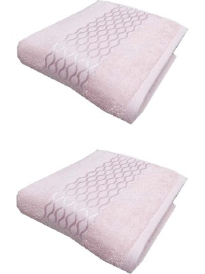 Özdilek 2 Adet Pamuklu El-Yüz Havlusu (50X80)-ELISSA Pudra
