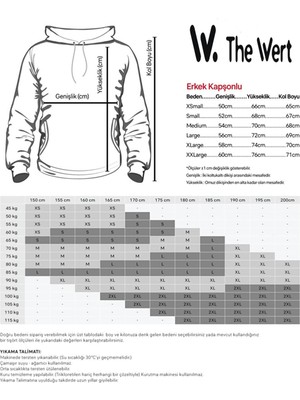 The Wert Unisex Anka Kuşu ve Ninja Yıldızı Tasarım Ön Arka Baskılı Normal Kalıp Siyah Sweatshirt