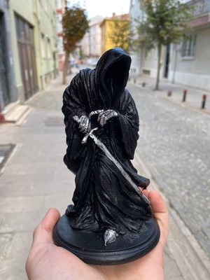 Yüzüklerin Efendisi Nazgul Heykeli, Yüzük Tayfı Figür, Mordor'un Kara Süvarisi, Dokuzlar Biblo