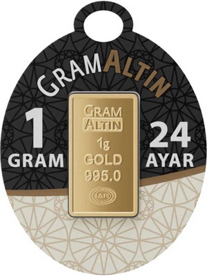 1 Gram 24 Ayar Külçe Gram Altın Ziynet Gold