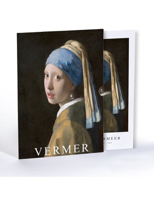 Guguk Girl With A Pearl Earring, Özel Tasarım Kılıflı, A4 Poster