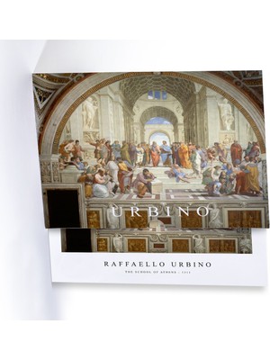 Guguk The School Of Athens, Raffaello Da Urbino, A4 Poster