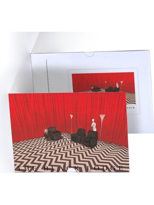 Guguk The Black Lodge, Özel Tasarım Kılıflı, A4 Poster