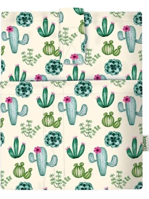 Kapax Kaktüs 199-MONA Cepli Kitap Kılıfı 20X25