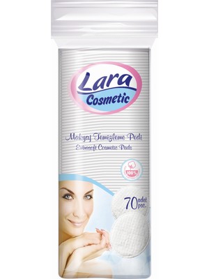 Lara Care Makyaj Temizleme Pamuğu 70'li x 8 Paket - 560 Adet