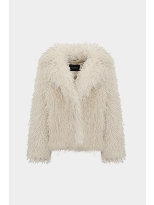 Premium Uranüs Suni Kürk Kadın Mont