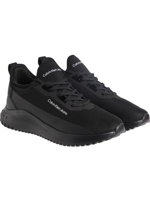 Calvin Klein Erkek Marka Logolu Günlük Kullanıma Uygun Siiyah Sneaker YM0YM01127-0GJ