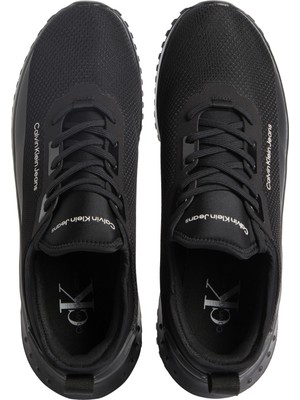 Calvin Klein Erkek Marka Logolu Günlük Kullanıma Uygun Siiyah Sneaker YM0YM01127-0GJ