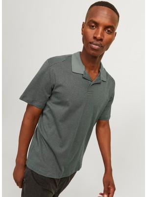 Jack & Jones Polo Yaka Yeşil Erkek T-Shirt Jcolatım Polo Ss