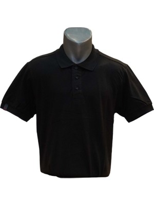 Altın Yaşam Altınyaşam Penye Polo Yaka T-Shirt - Siyah - L