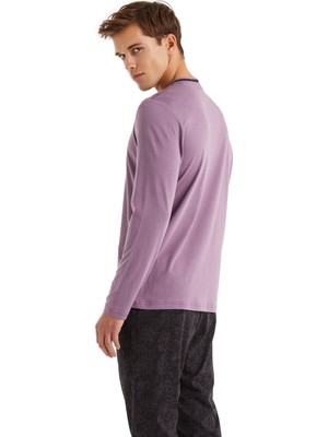 Blackspade Erkek Pijama Takımı 40590 - Mürdüm