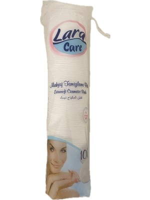 Lara Care Makyaj Temizle Pamuğu 100'lü x 6 Paket - 600 Adet