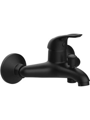 GPD  Banyo Bataryası Mat Siyah Adrio MBB120-S