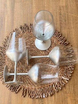 Rossev Glow Silver Su Kadehi 6'lı