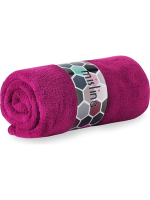 Mislina Deluxe Wellsoft Battaniye Fuşya Çift Kişilik 200X220 cm