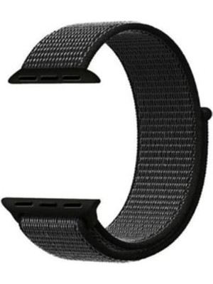 Adige Apple Watch 4/5 40MM Kordon Kayış Kumaş Cırtlı