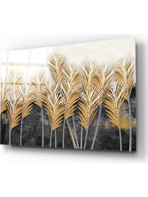 Barel Storm Başak Dalları Cam Tablo |  Dekoratif, Ofis, Mutfak
