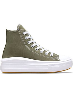 Converse Ctas Move Hi Kadın Yeşil Sneaker Ayakkabı A08295C