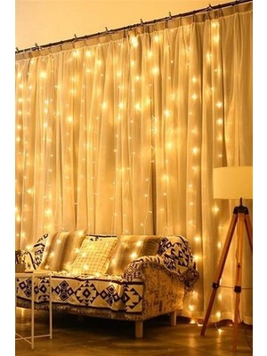 Blac Craft Dekoratif LED Günışığı Perde Aydınlatma 2x2 Metre 320 LED 8 Fonskiyonlu