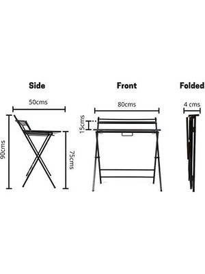 Katlanır Çalışma Masası, Küçük Alanlar Için Dizüstü Bilgisayar Masası