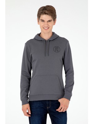 U.S. Polo Assn. Erkek Antrasit Sweatshirt 50293361-VR006