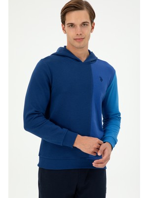 U.S. Polo Assn. Erkek Indigo Sweatshirt 50293451-VR028